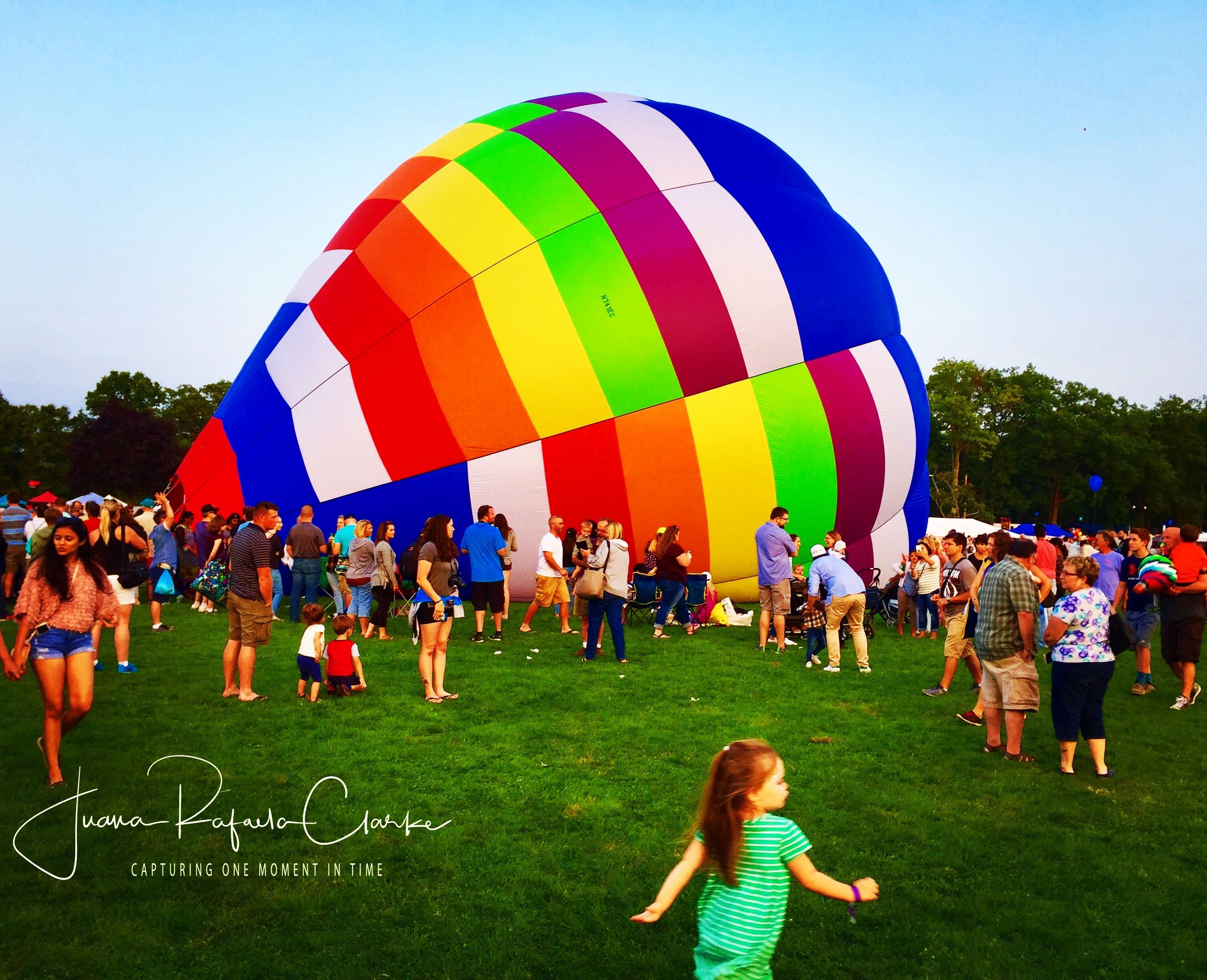 The Plainville Hot Air Balloon Festival, Plainville CT Juana Rafaela